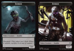 Zombie (0011) // Zombie (0012) Double-Sided Token